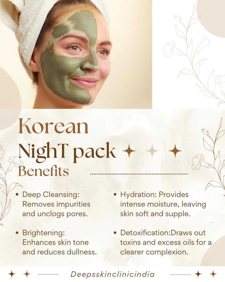 Instant Whitening night Pack - Deep’s Skin Clinic