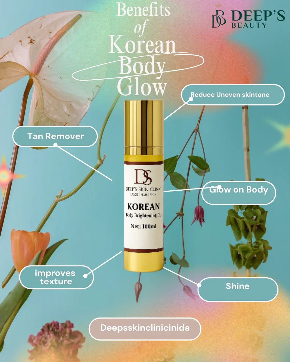 Deeps Beauty – Korean Body Whitening Oil - Deep’s Skin Clinic