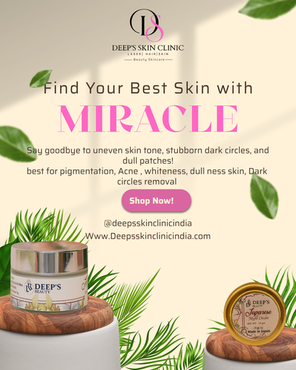 Japanese Pigmentation & Dark Spot Correction Cream – Day cream - Deep’s Skin Clinic