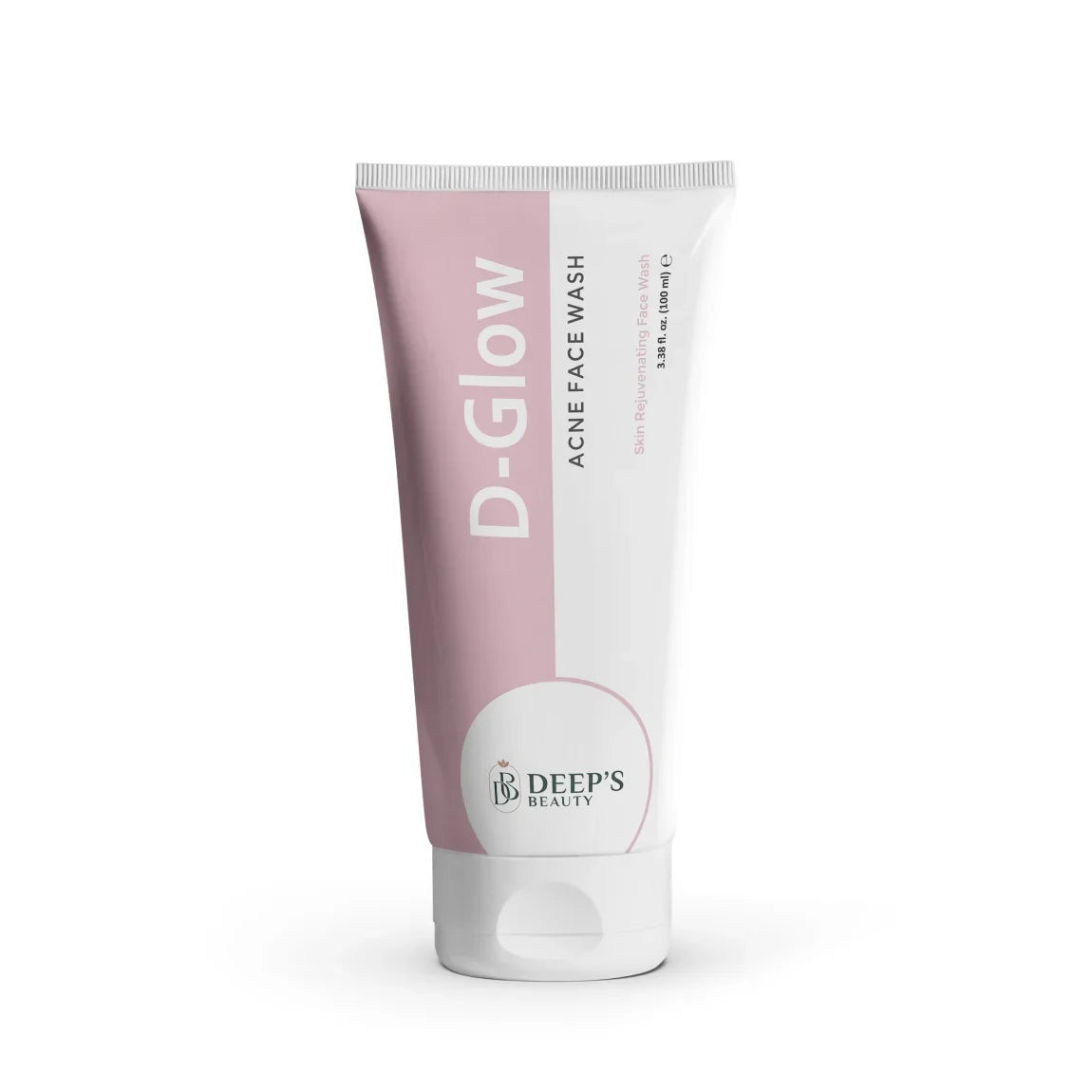 D Glow Acne Face Wash  | Fights Breakouts, Controls Oil & Fades Acne Scars |  Oily & Acne-Prone Skin | 100ml - Deep’s Skin Clinic